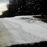 Fresh groomed along Parkway by the bridge between flowages